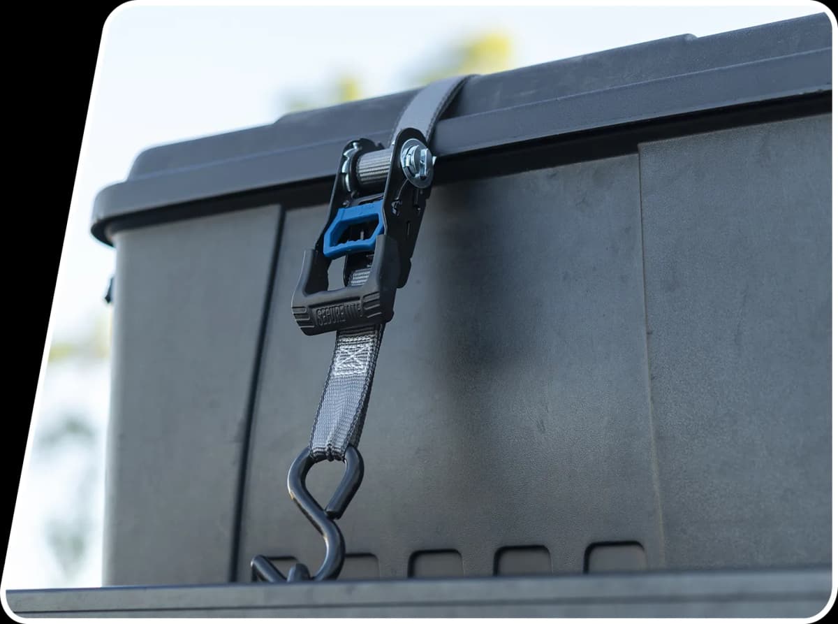 SecureTite strap on storage container